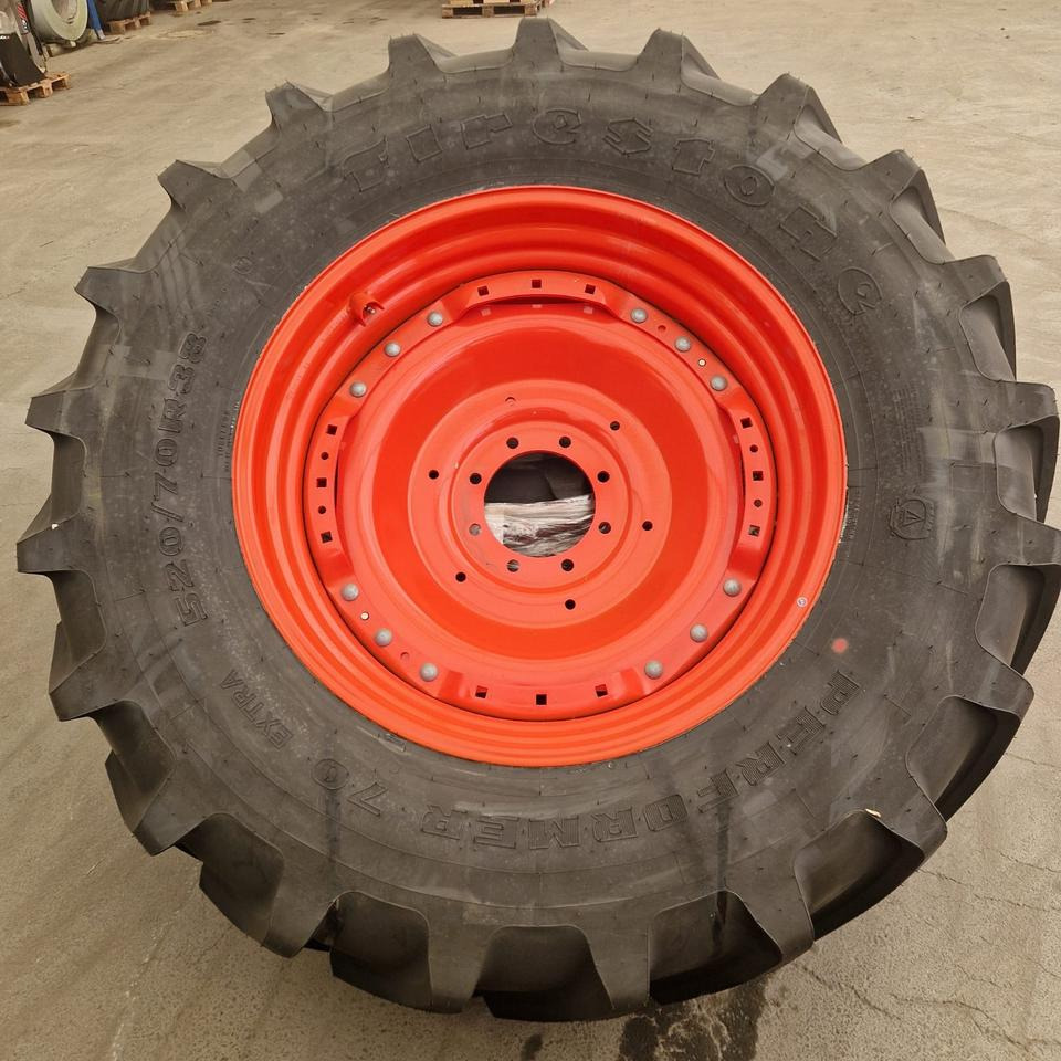 Reifen Räder Firestone 520/70R38 Performer 70 extra 150D 147E - Banden en velgen: afbeelding 2 Reifen Räder Firestone 520/70R38 Performer 70 extra 150D 147E - Banden en velgen: afbeelding 2