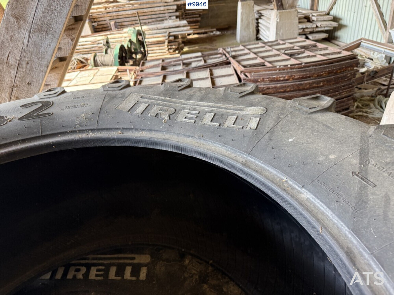 2 tires for tractor Pirelli 650/65R42 - Band voor Tractor: afbeelding 5 2 tires for tractor Pirelli 650/65R42 - Band voor Tractor: afbeelding 5