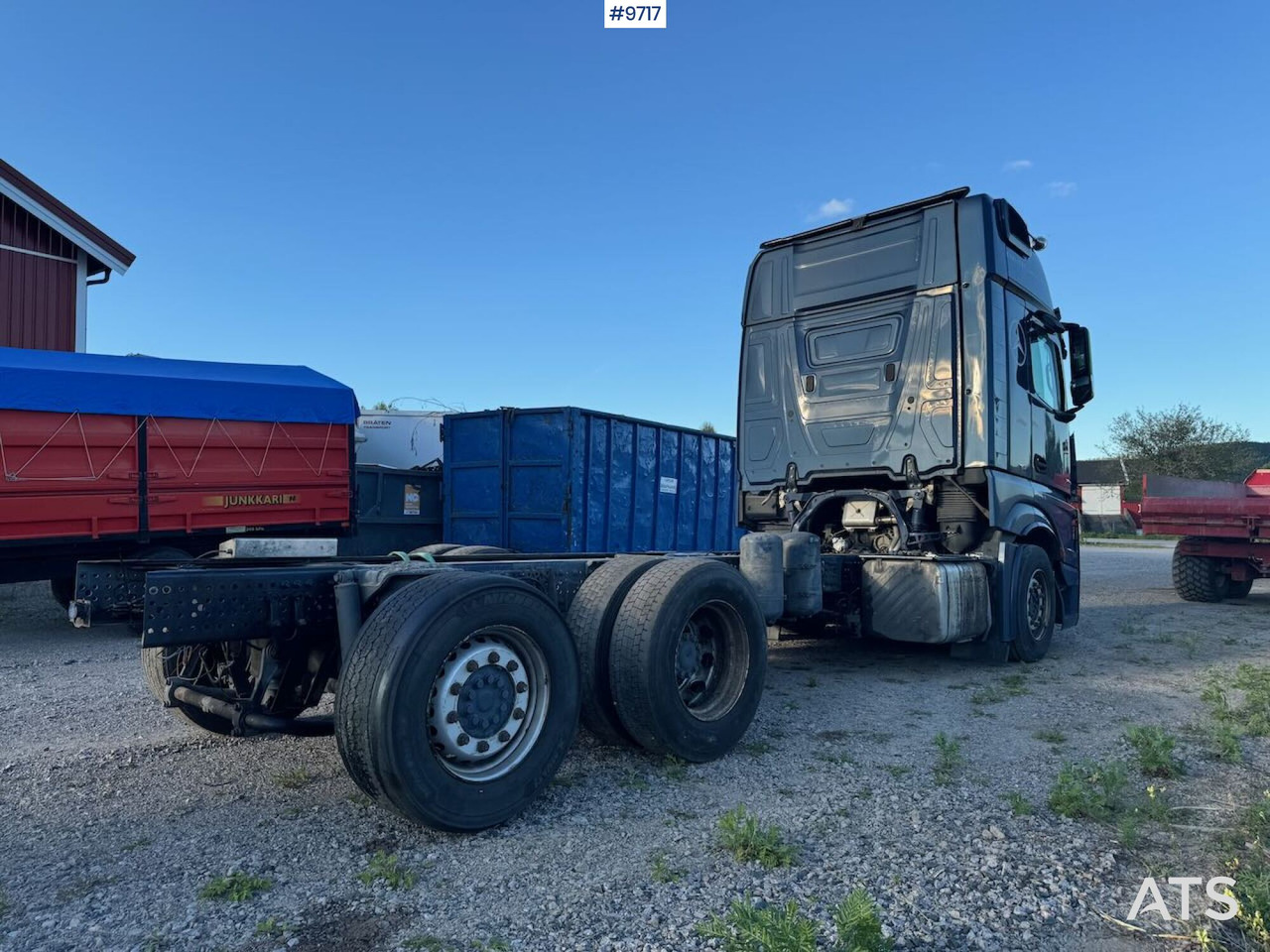 2014 Mercedes Actros 2551 Chassis. Rep object. - Chassis vrachtwagen: afbeelding 5 2014 Mercedes Actros 2551 Chassis. Rep object. - Chassis vrachtwagen: afbeelding 5