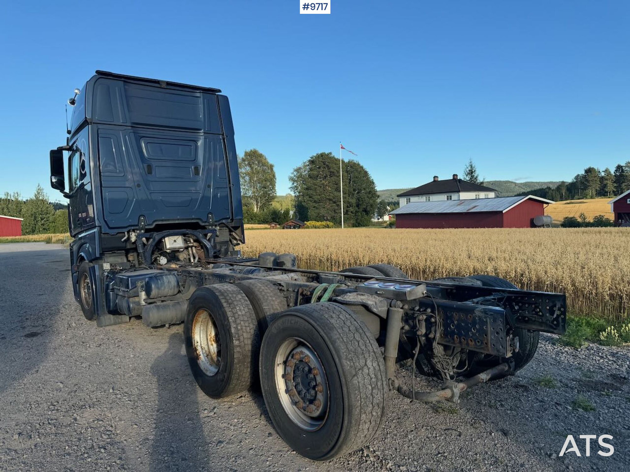 2014 Mercedes Actros 2551 Chassis. Rep object. - Chassis vrachtwagen: afbeelding 3 2014 Mercedes Actros 2551 Chassis. Rep object. - Chassis vrachtwagen: afbeelding 3