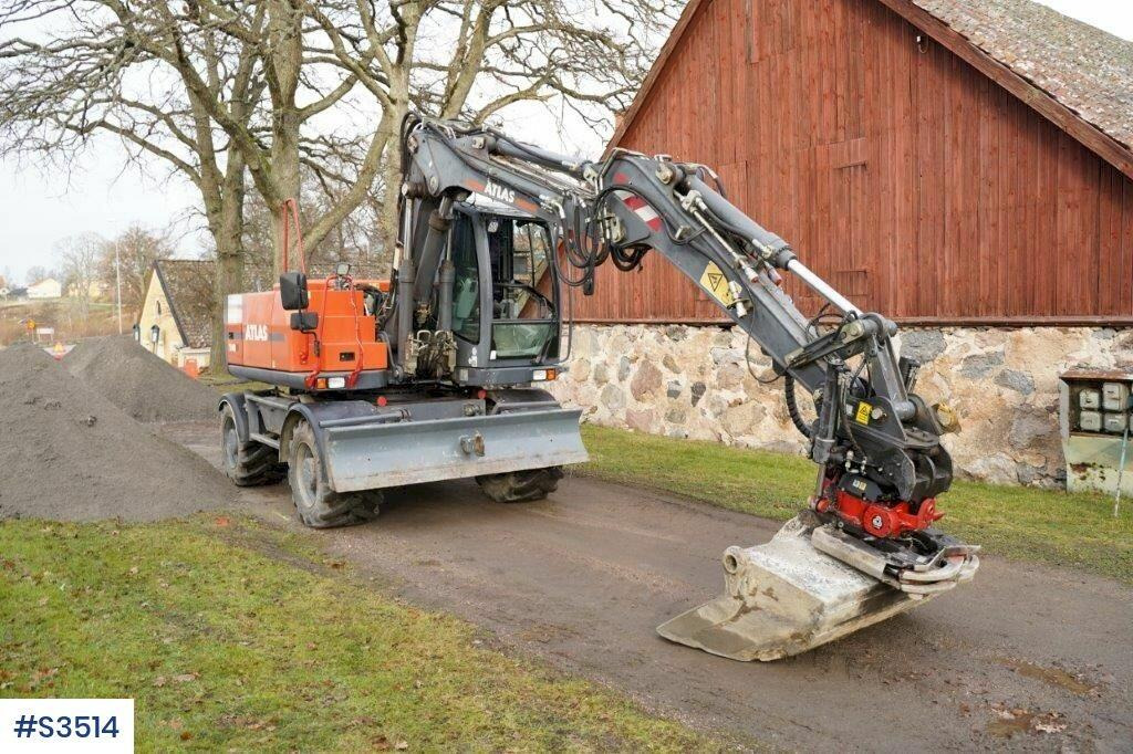 Atlas 140W Excavator - Mobiele graafmachine: afbeelding 2 Atlas 140W Excavator - Mobiele graafmachine: afbeelding 2