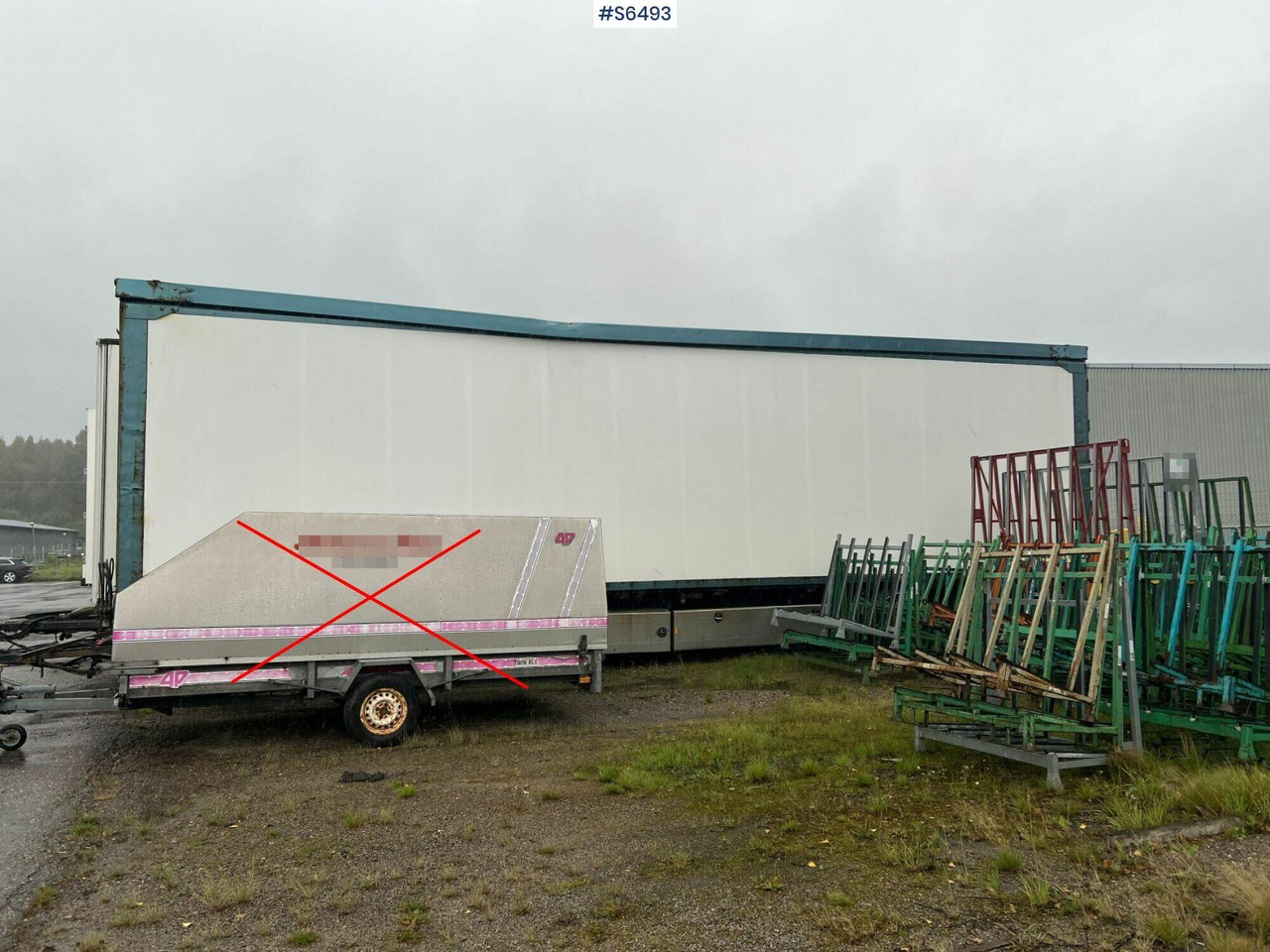 BOX TRAILER EKSJÖVAGNEN FS 18-20 - Gesloten aanhangwagen: afbeelding 1 BOX TRAILER EKSJÖVAGNEN FS 18-20 - Gesloten aanhangwagen: afbeelding 1