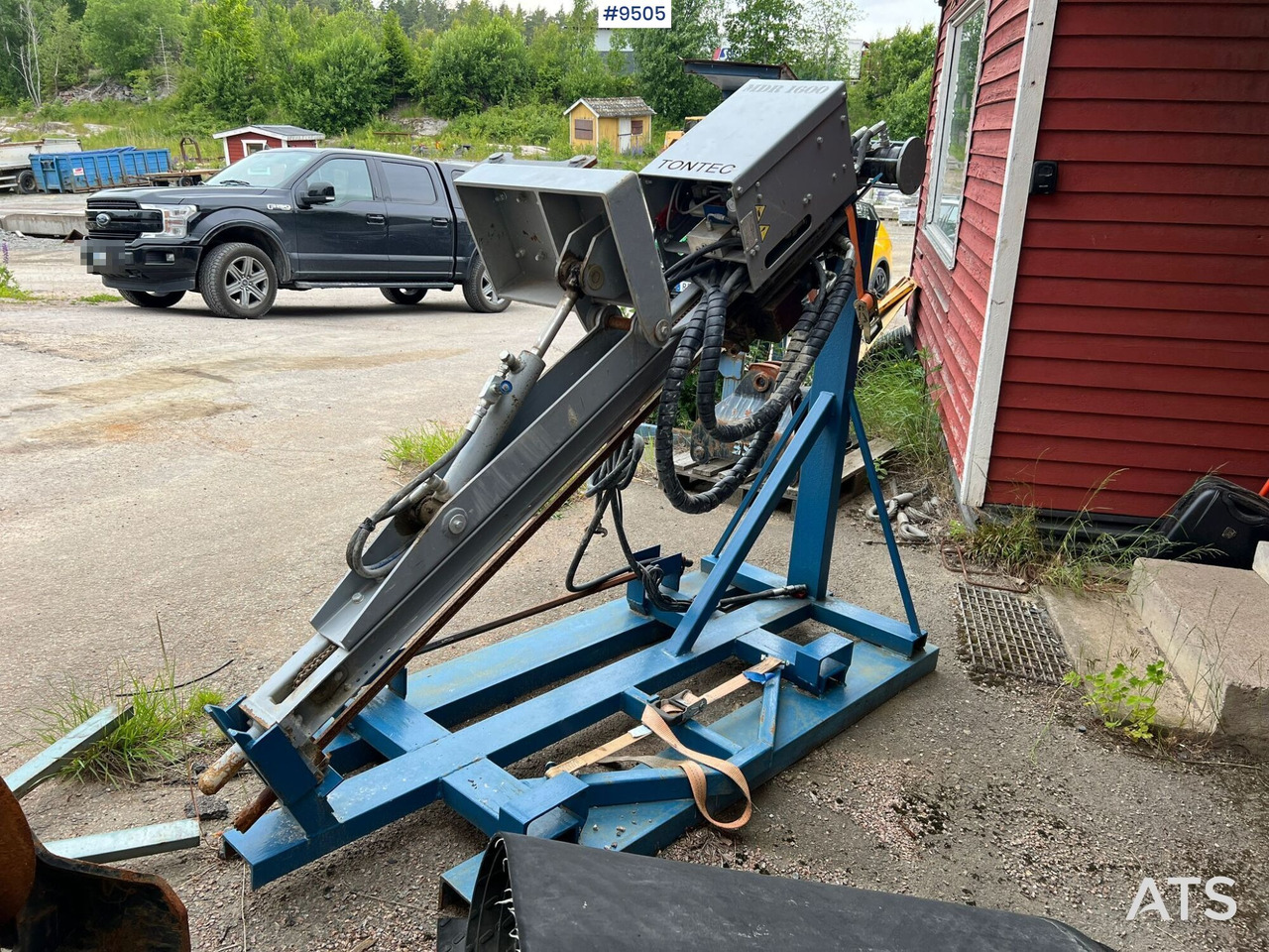 Borriggsutrustning med kompressor, S40 fäste - Boormachine: afbeelding 2 Borriggsutrustning med kompressor, S40 fäste - Boormachine: afbeelding 2