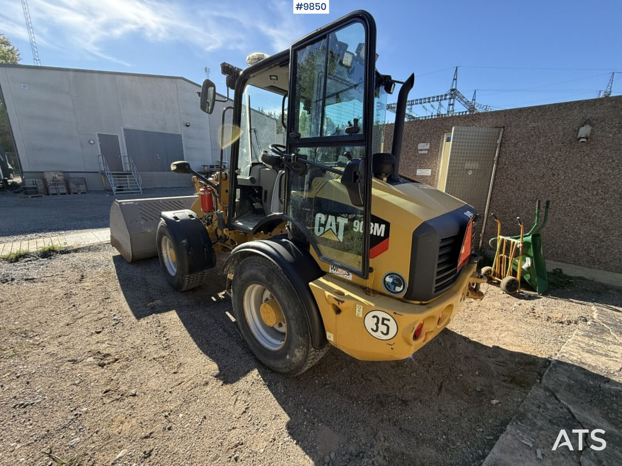 CAT 908M Wheel loader with Gears - Wiellader: afbeelding 5 CAT 908M Wheel loader with Gears - Wiellader: afbeelding 5