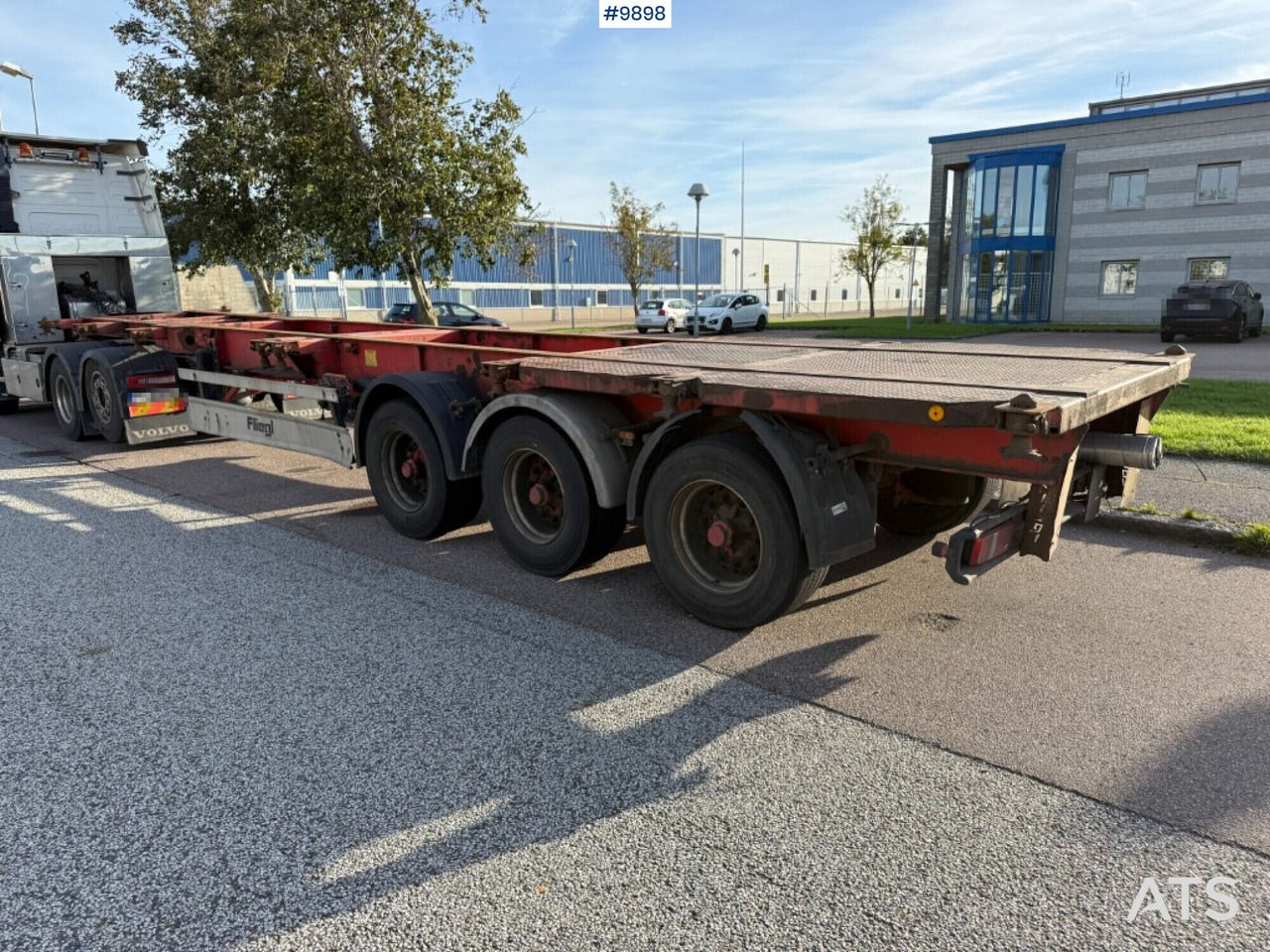 Container chassis Fliegl SDS 400 - Containertransporter/ Wissellaadbak oplegger: afbeelding 2 Container chassis Fliegl SDS 400 - Containertransporter/ Wissellaadbak oplegger: afbeelding 2