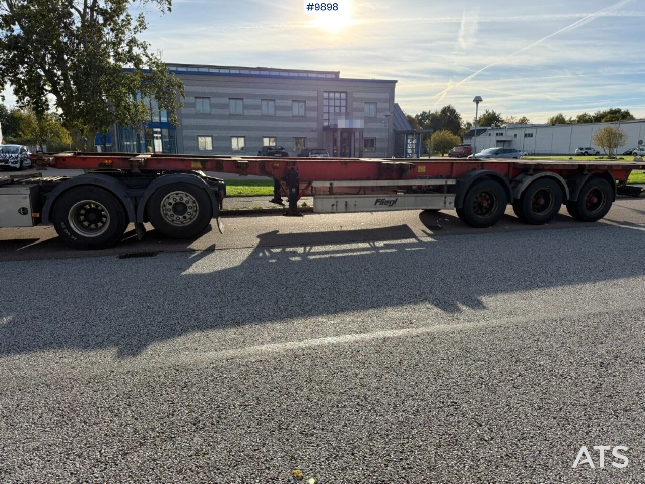 Container chassis Fliegl SDS 400 - Containertransporter/ Wissellaadbak oplegger: afbeelding 3 Container chassis Fliegl SDS 400 - Containertransporter/ Wissellaadbak oplegger: afbeelding 3