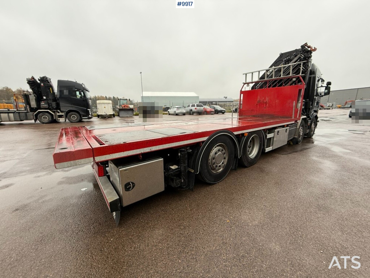 Crane truck/Flatbed truck Scania R520 8X2*6 HIAB XS 855E-8 HIPRO - Vrachtwagen met open laadbak, Kraanwagen: afbeelding 5 Crane truck/Flatbed truck Scania R520 8X2*6 HIAB XS 855E-8 HIPRO - Vrachtwagen met open laadbak, Kraanwagen: afbeelding 5