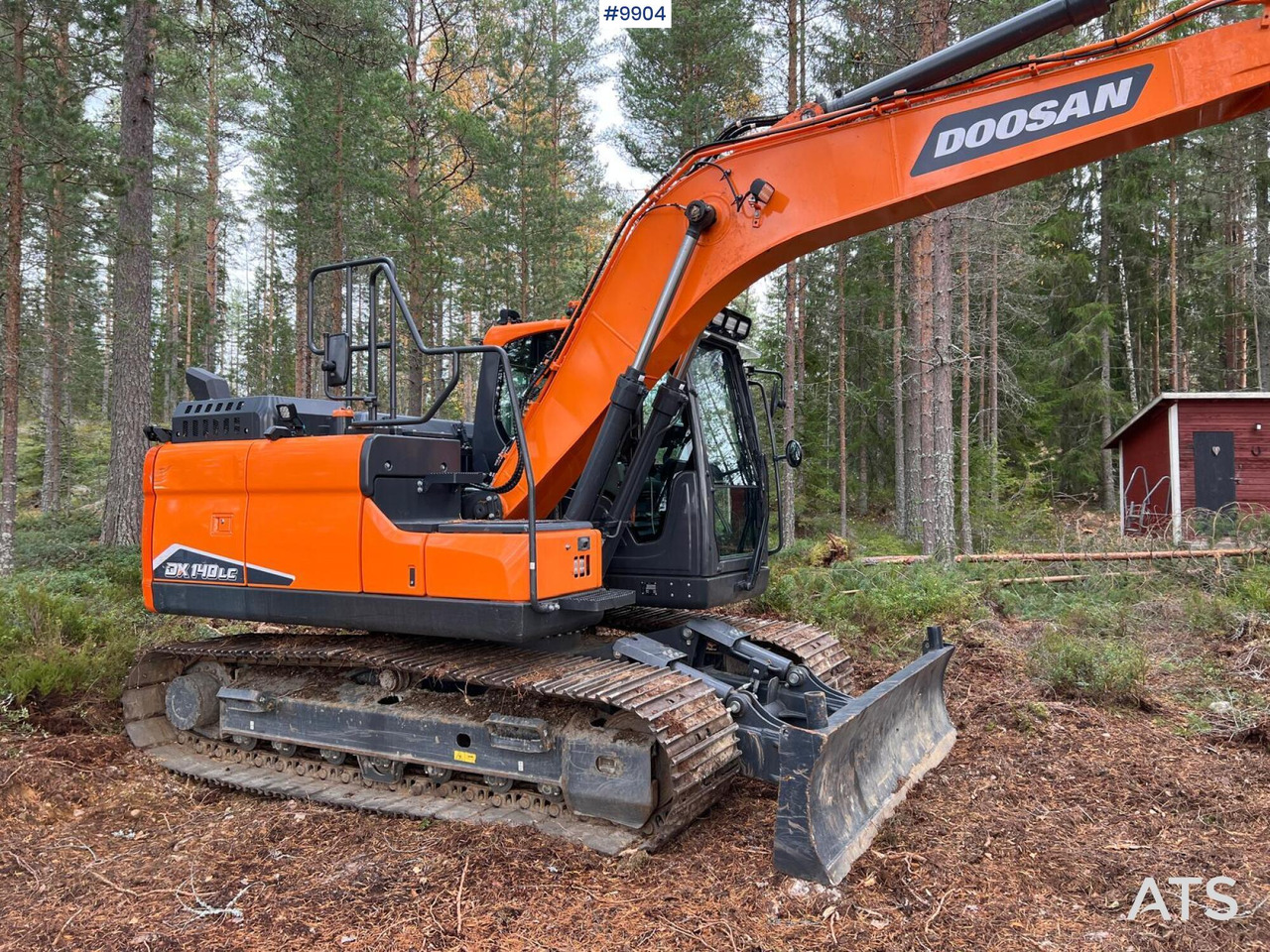 Doosan DX140LC-7 Excavator with rotor and equipments - Rupsgraafmachine: afbeelding 4 Doosan DX140LC-7 Excavator with rotor and equipments - Rupsgraafmachine: afbeelding 4