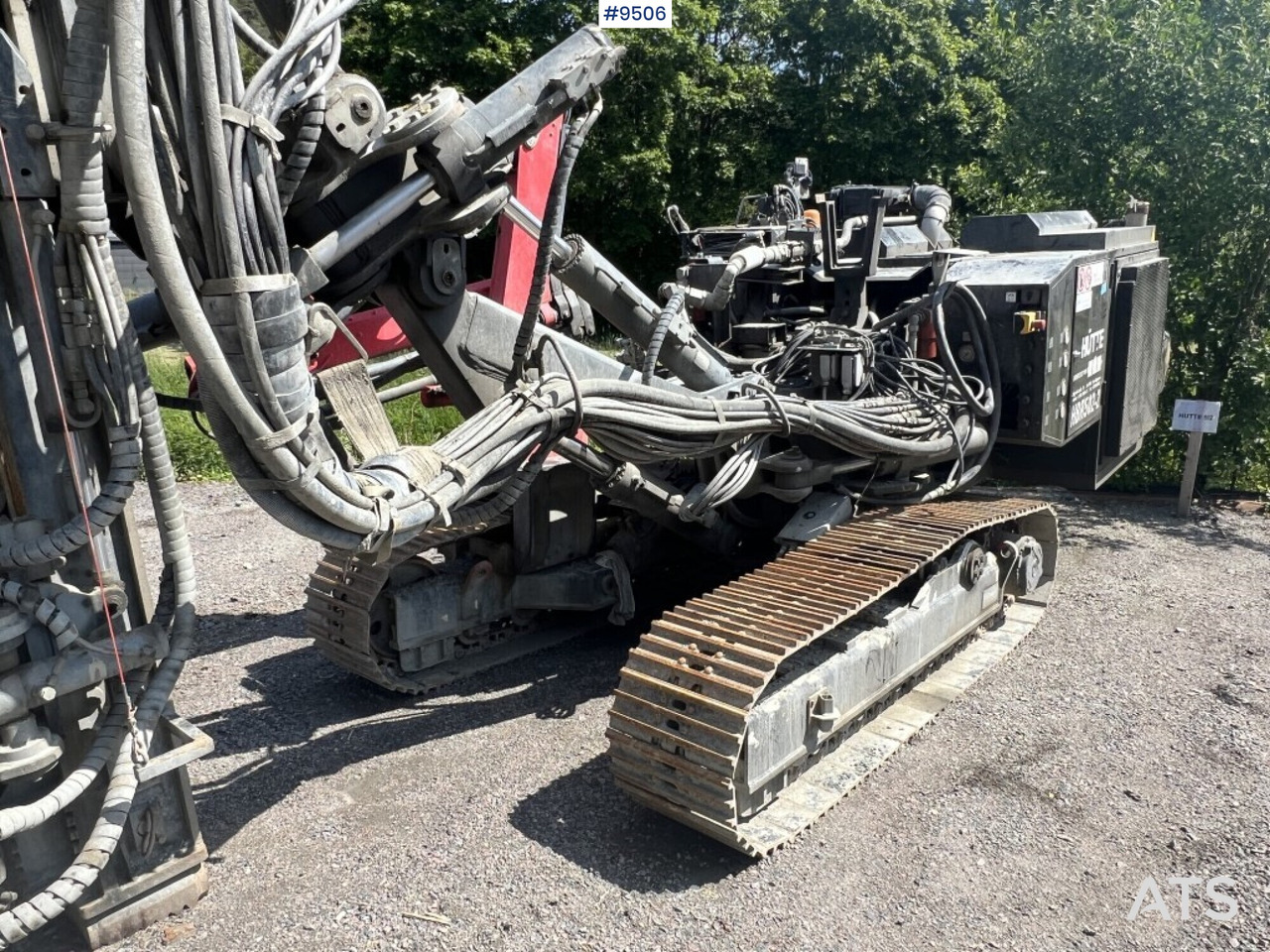 Drill rig Hütte with Fassi F32 crane - Boormachine: afbeelding 4 Drill rig Hütte with Fassi F32 crane - Boormachine: afbeelding 4