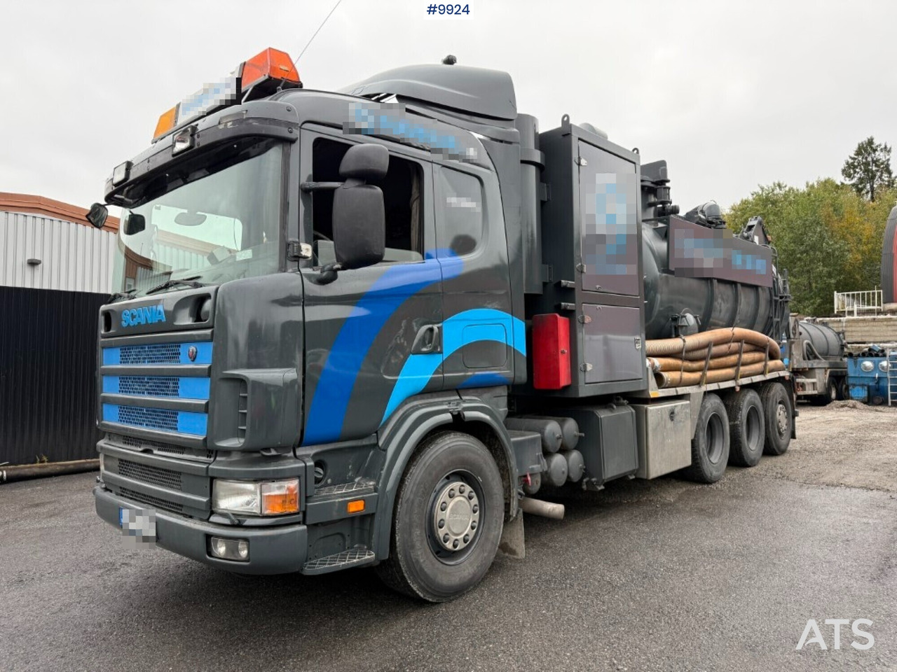 Dry vacuum loader Scania R114 8x4 - Vacuümwagen: afbeelding 3 Dry vacuum loader Scania R114 8x4 - Vacuümwagen: afbeelding 3