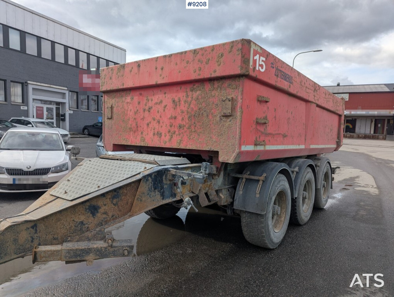 Dump / dozer truck Mercedes Benz Arocs 3251 8X4 with tipper wagon - Kipper vrachtwagen: afbeelding 4 Dump / dozer truck Mercedes Benz Arocs 3251 8X4 with tipper wagon - Kipper vrachtwagen: afbeelding 4