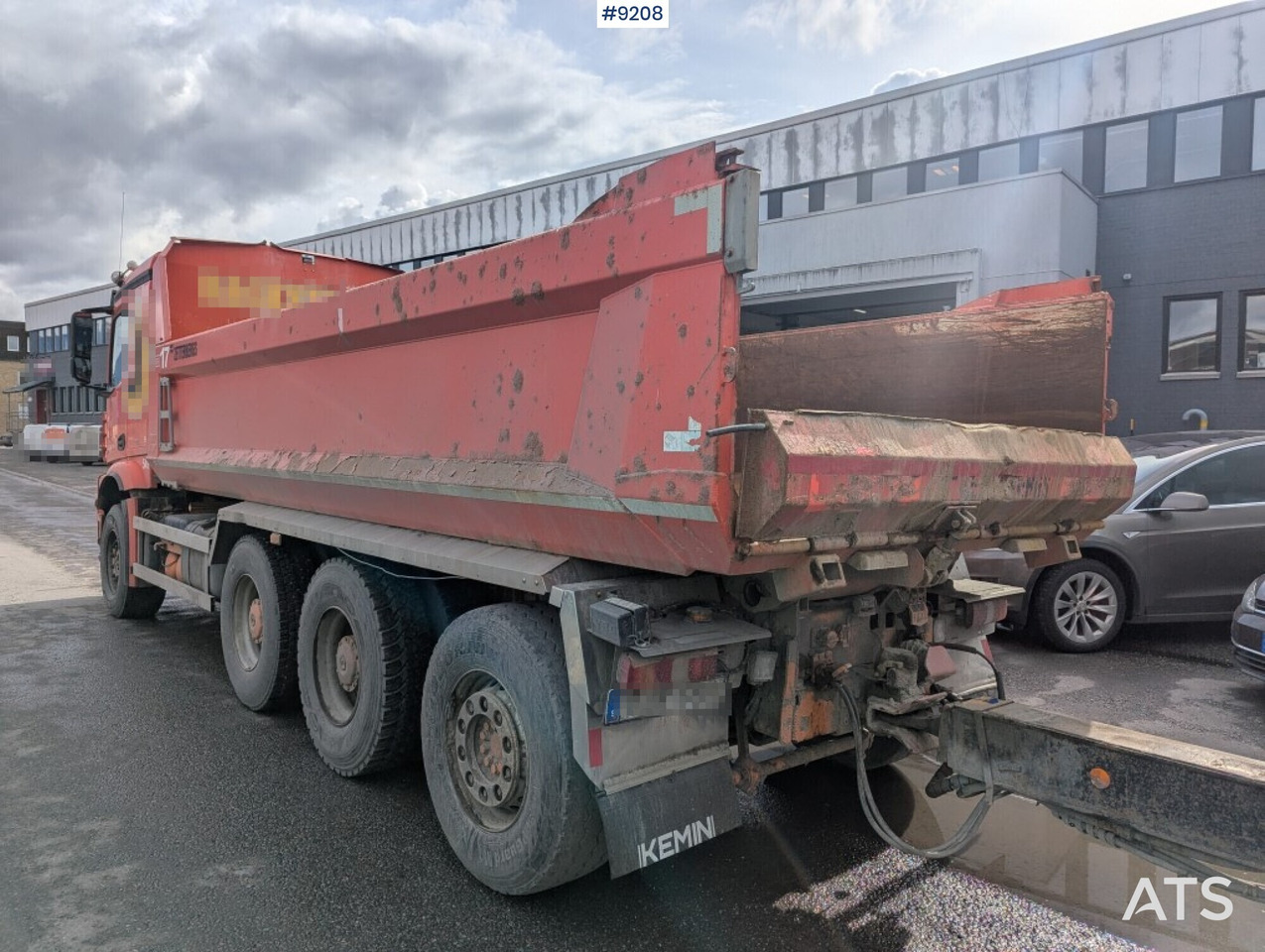 Dump / dozer truck Mercedes Benz Arocs 3251 8X4 with tipper wagon - Kipper vrachtwagen: afbeelding 3 Dump / dozer truck Mercedes Benz Arocs 3251 8X4 with tipper wagon - Kipper vrachtwagen: afbeelding 3