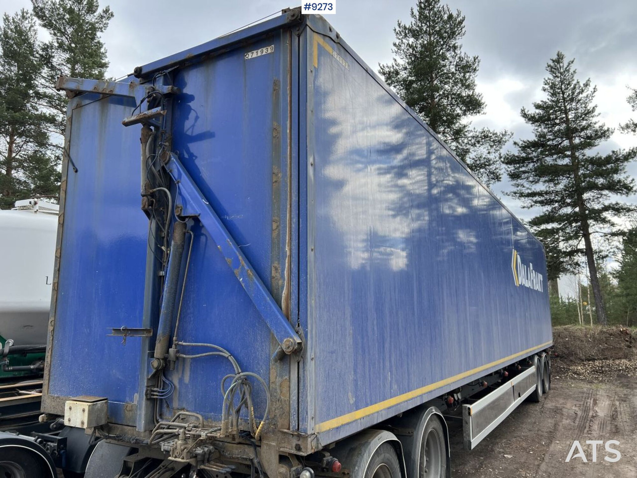 EKSJÖVAGNEN FS 18-18 CHIPPER TRAILER - Gesloten aanhangwagen: afbeelding 5 EKSJÖVAGNEN FS 18-18 CHIPPER TRAILER - Gesloten aanhangwagen: afbeelding 5