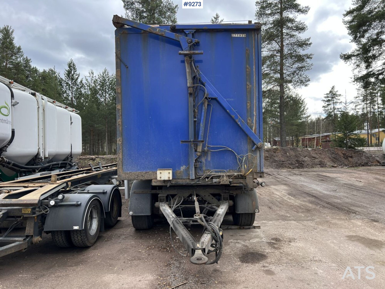 EKSJÖVAGNEN FS 18-18 CHIPPER TRAILER - Gesloten aanhangwagen: afbeelding 3 EKSJÖVAGNEN FS 18-18 CHIPPER TRAILER - Gesloten aanhangwagen: afbeelding 3