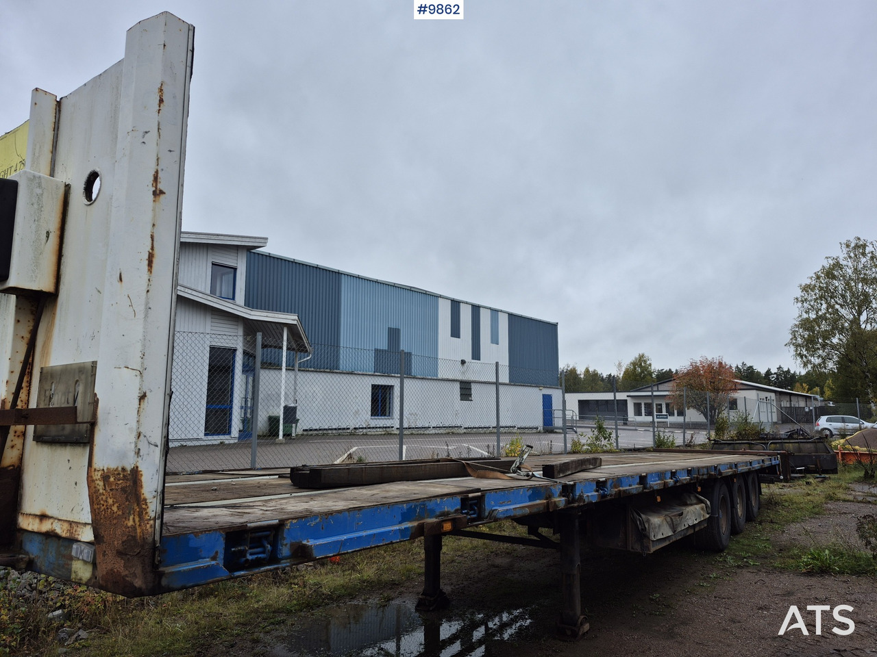 Flatbed trailer Renders RMOC 12.27 - Vlakke/ Open oplegger: afbeelding 4 Flatbed trailer Renders RMOC 12.27 - Vlakke/ Open oplegger: afbeelding 4