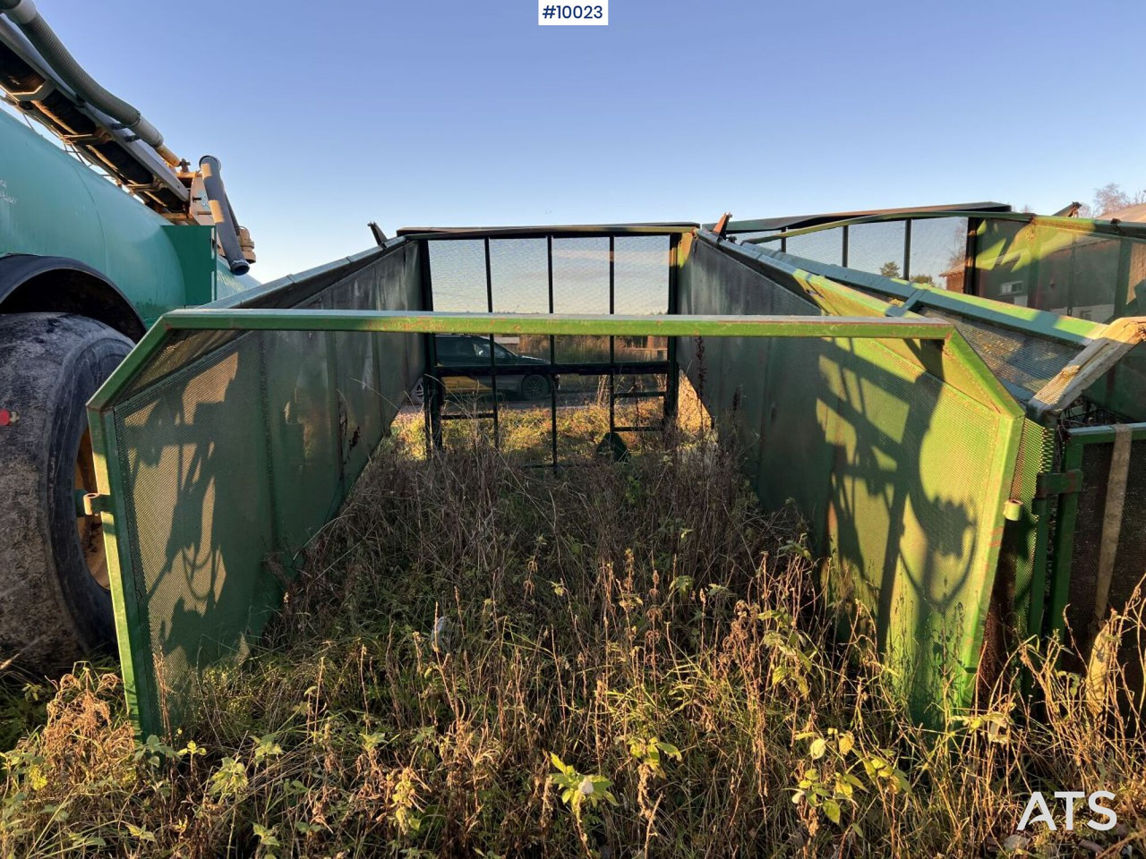 Green waste cassette for KMA tipper trailer - Open laadbak: afbeelding 1 Green waste cassette for KMA tipper trailer - Open laadbak: afbeelding 1