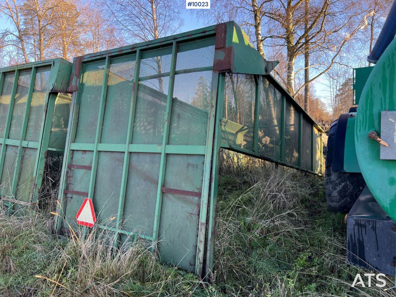 Green waste cassette for KMA tipper trailer - Open laadbak: afbeelding 5 Green waste cassette for KMA tipper trailer - Open laadbak: afbeelding 5