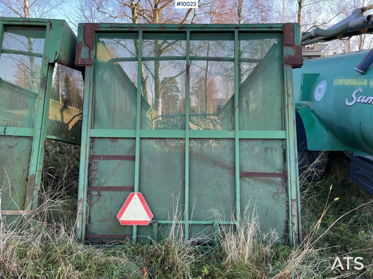Green waste cassette for KMA tipper trailer - Open laadbak: afbeelding 4 Green waste cassette for KMA tipper trailer - Open laadbak: afbeelding 4
