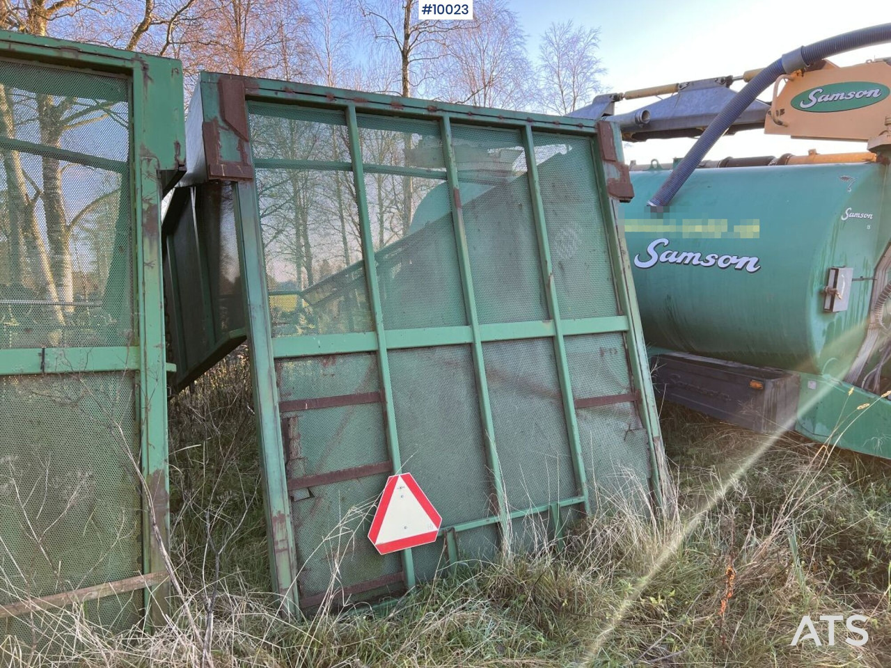 Green waste cassette for KMA tipper trailer - Open laadbak: afbeelding 2 Green waste cassette for KMA tipper trailer - Open laadbak: afbeelding 2