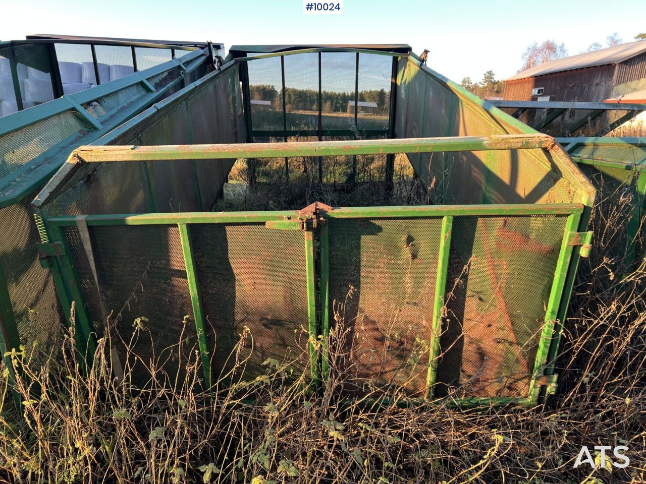 Green waste cassette for KMA tipper wagon - Open laadbak: afbeelding 1 Green waste cassette for KMA tipper wagon - Open laadbak: afbeelding 1