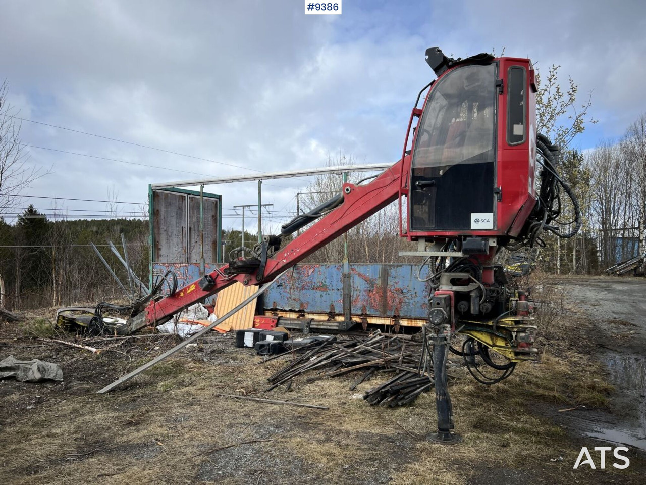 HIAB LOGLIFT F108 ST 96 Timber crane / logging crane - Autolaadkraan: afbeelding 1 HIAB LOGLIFT F108 ST 96 Timber crane / logging crane - Autolaadkraan: afbeelding 1