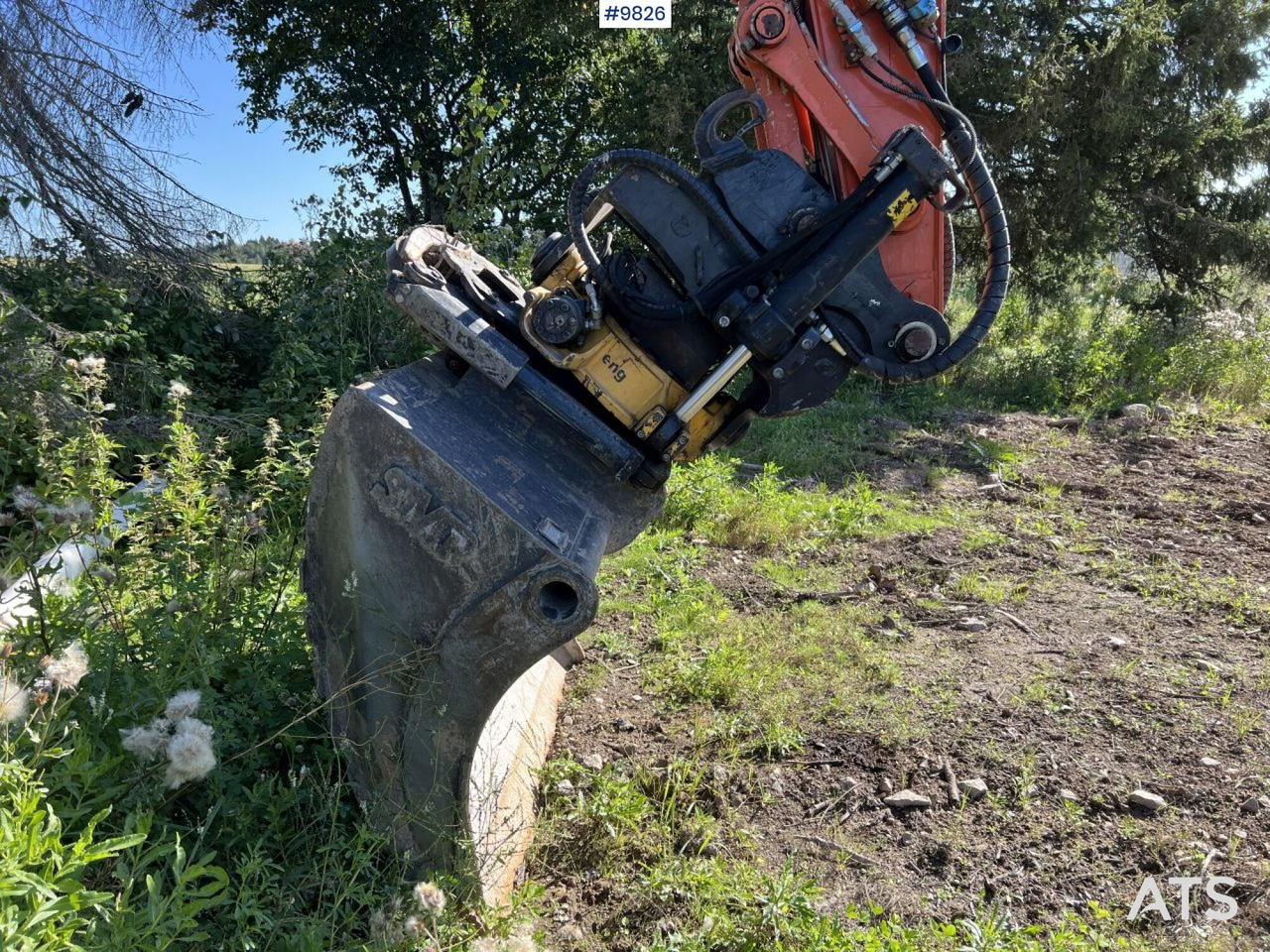 Hitachi ZX140 W-5B with rotor and planer bucket - Mobiele graafmachine: afbeelding 5 Hitachi ZX140 W-5B with rotor and planer bucket - Mobiele graafmachine: afbeelding 5