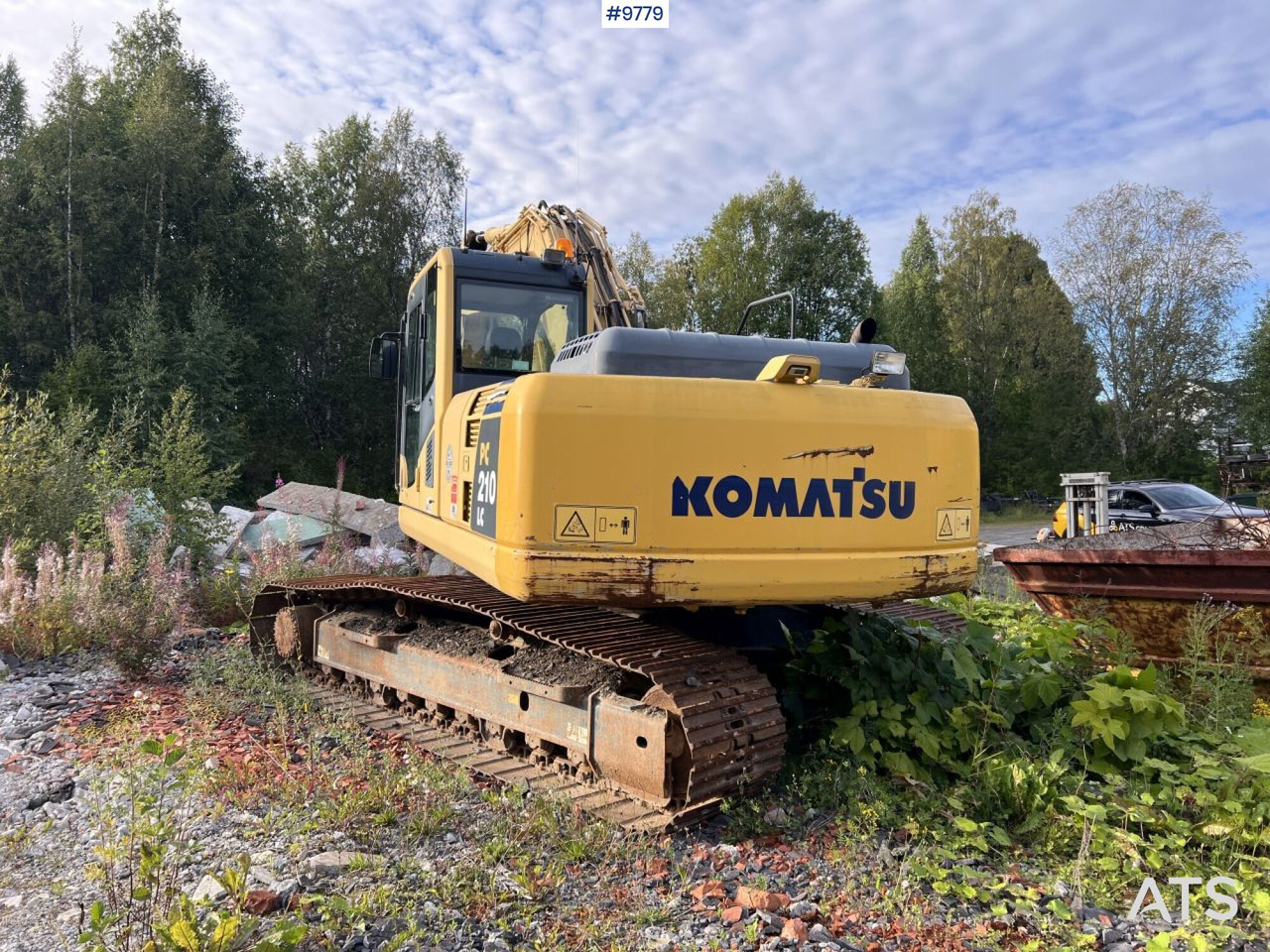 KOMATSU PC210LC-8 Excavator with buckets - Rupsgraafmachine: afbeelding 5 KOMATSU PC210LC-8 Excavator with buckets - Rupsgraafmachine: afbeelding 5