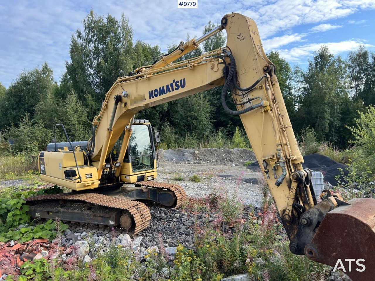 KOMATSU PC210LC-8 Excavator with buckets - Rupsgraafmachine: afbeelding 1 KOMATSU PC210LC-8 Excavator with buckets - Rupsgraafmachine: afbeelding 1