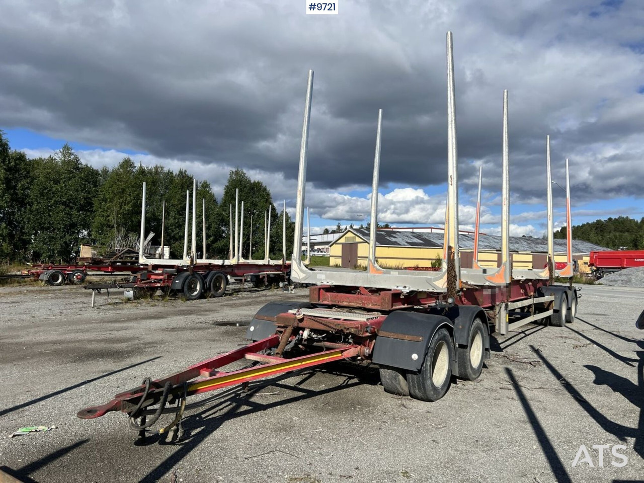 Kilafors SBB4A-36-105 Timber wagon - Hout aanhanger: afbeelding 1 Kilafors SBB4A-36-105 Timber wagon - Hout aanhanger: afbeelding 1