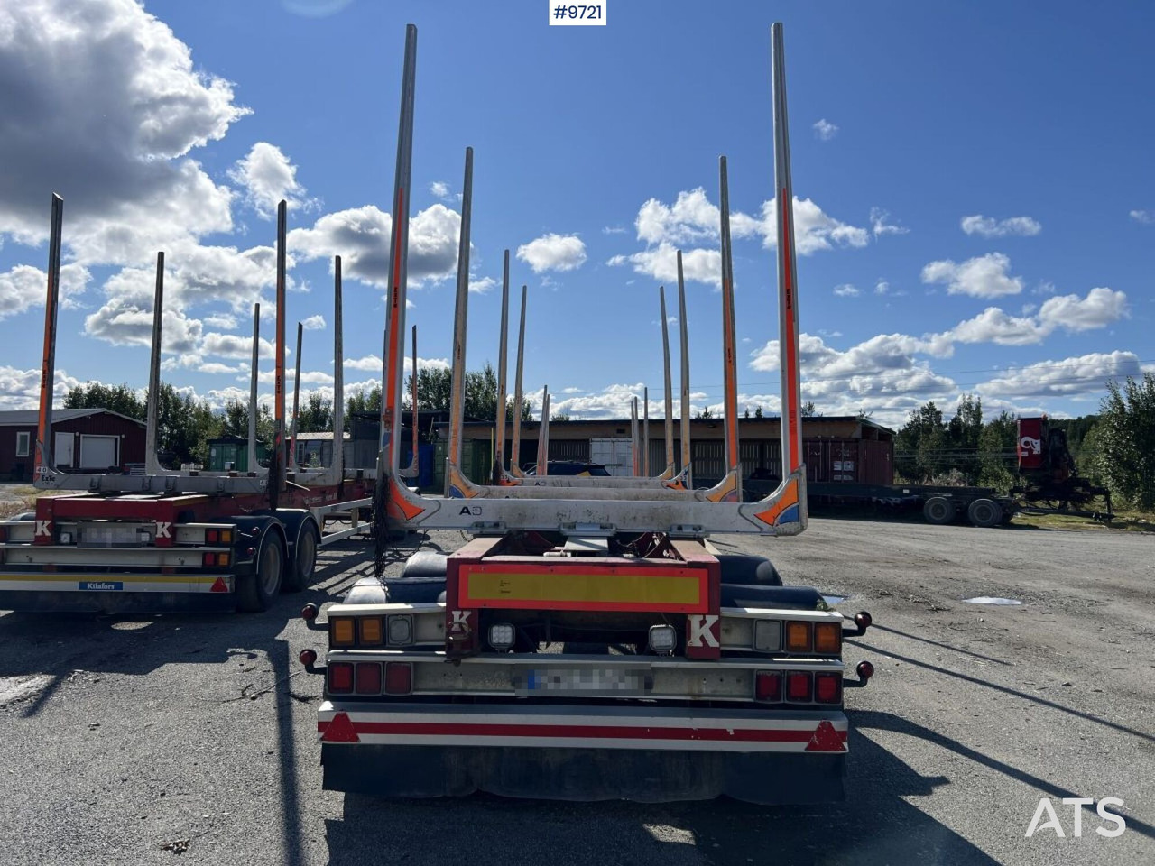 Kilafors SBB4A-36-105 Timber wagon - Hout aanhanger: afbeelding 4 Kilafors SBB4A-36-105 Timber wagon - Hout aanhanger: afbeelding 4