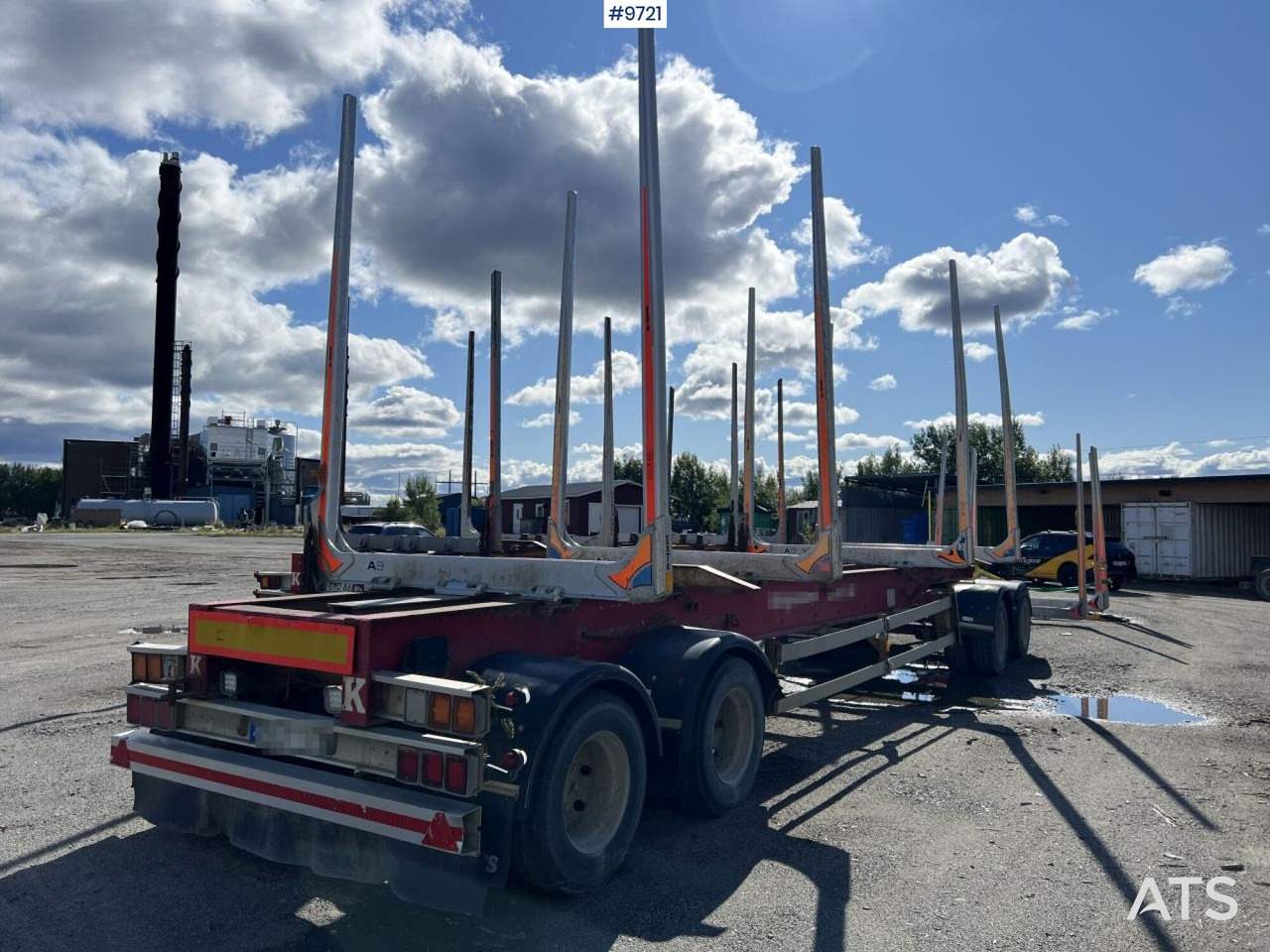 Kilafors SBB4A-36-105 Timber wagon - Hout aanhanger: afbeelding 3 Kilafors SBB4A-36-105 Timber wagon - Hout aanhanger: afbeelding 3