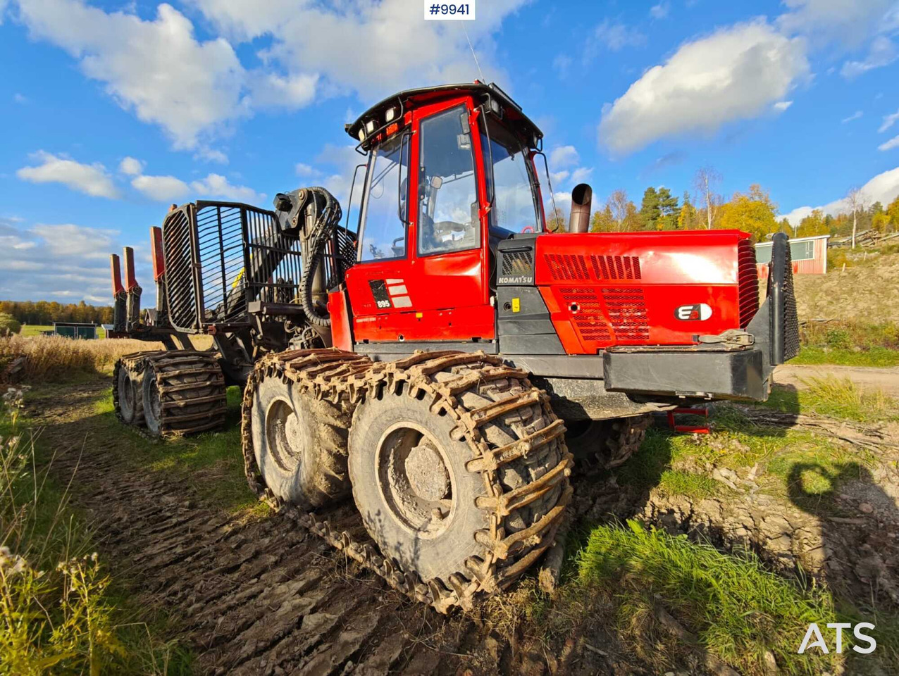 Komatsu 895 Forwarder (VIDEO) - Forwarder: afbeelding 1 Komatsu 895 Forwarder (VIDEO) - Forwarder: afbeelding 1