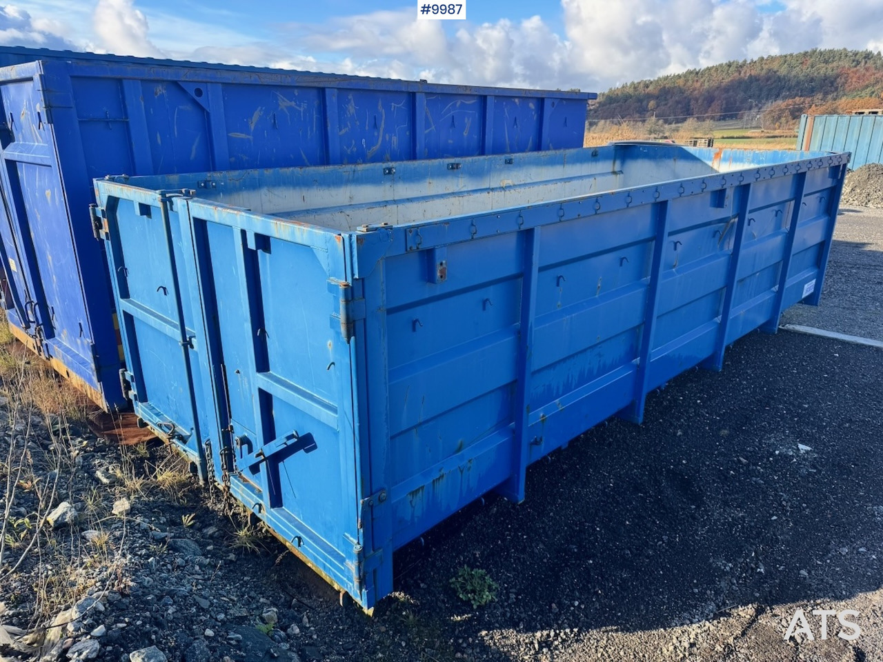 Lastväxlarflak med kapell (59,000:- ex moms) - Haakarm container: afbeelding 3 Lastväxlarflak med kapell (59,000:- ex moms) - Haakarm container: afbeelding 3