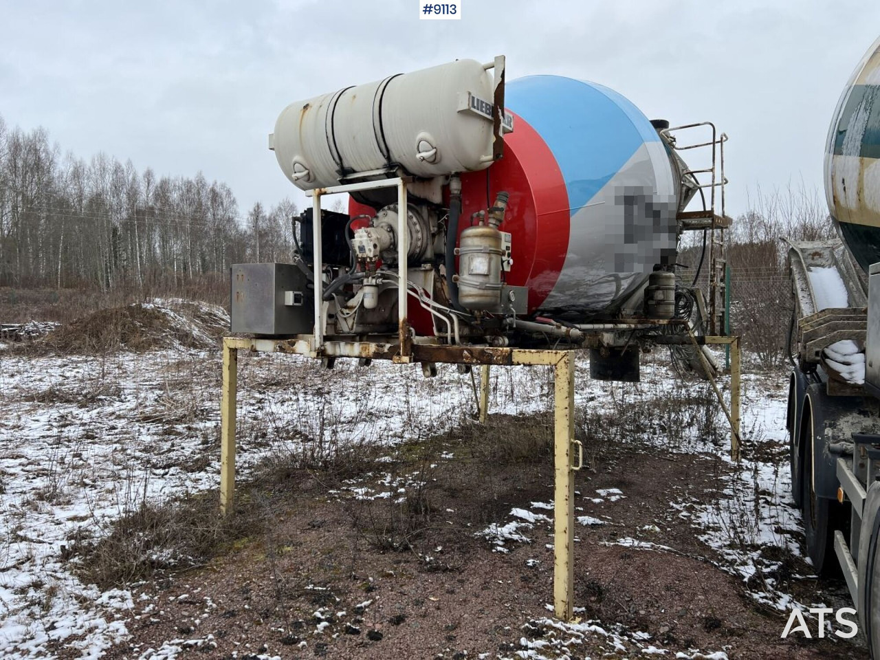 Liebherr Concrete Mixer at Laxoram - Mixeropbouw: afbeelding 2 Liebherr Concrete Mixer at Laxoram - Mixeropbouw: afbeelding 2