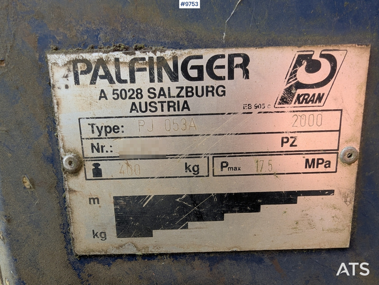 Palfinger Jib with 2 hydraulic extensions - Autolaadkraan: afbeelding 5 Palfinger Jib with 2 hydraulic extensions - Autolaadkraan: afbeelding 5