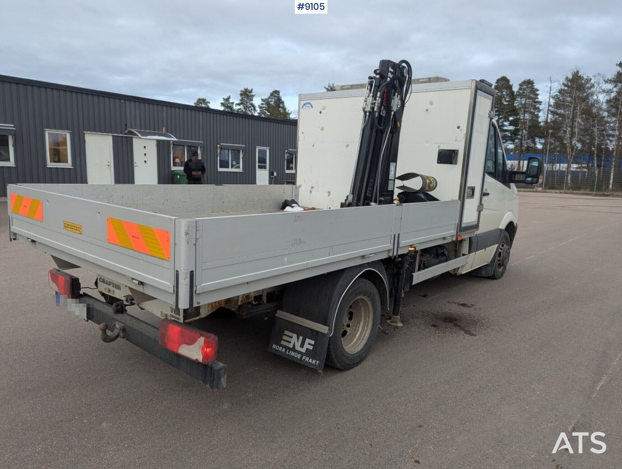 Pickup Crane Truck VW Crafter 50 2.5 TDI with HIAB crane (SEE VIDEO) - Kraanwagen: afbeelding 3 Pickup Crane Truck VW Crafter 50 2.5 TDI with HIAB crane (SEE VIDEO) - Kraanwagen: afbeelding 3