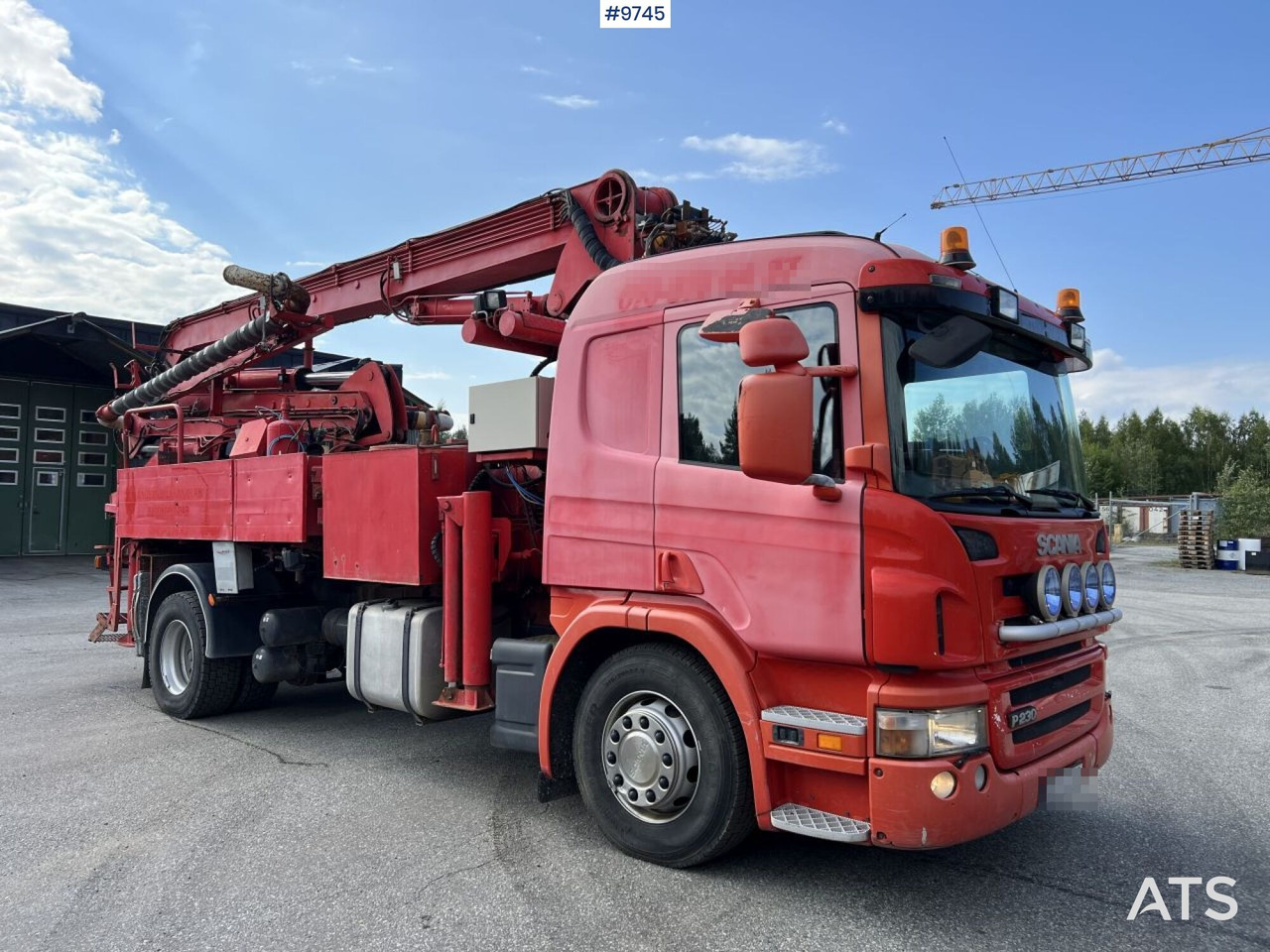 Scania P230 with Concrete pump - Betonpomp: afbeelding 2 Scania P230 with Concrete pump - Betonpomp: afbeelding 2