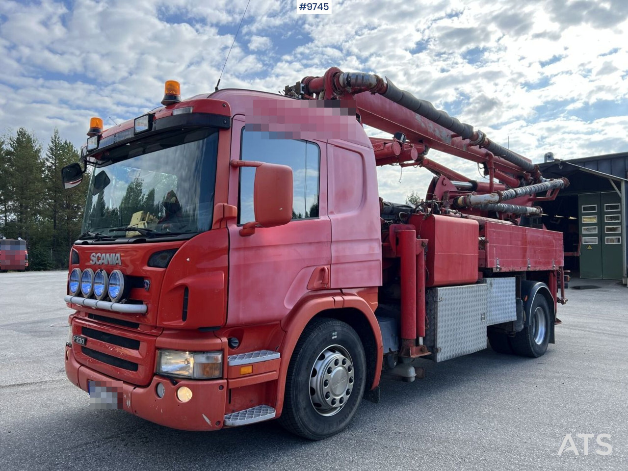 Scania P230 with Concrete pump - Betonpomp: afbeelding 1 Scania P230 with Concrete pump - Betonpomp: afbeelding 1