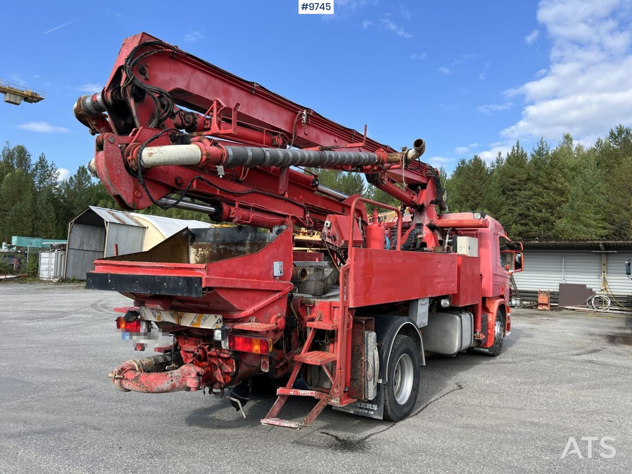 Scania P230 with Concrete pump - Betonpomp: afbeelding 4 Scania P230 with Concrete pump - Betonpomp: afbeelding 4