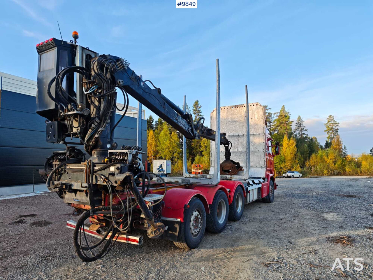 Scania R730 Tridem Timber Truck with Loglift F125S Crane (VIDEO) - Houttransport, Kraanwagen: afbeelding 5 Scania R730 Tridem Timber Truck with Loglift F125S Crane (VIDEO) - Houttransport, Kraanwagen: afbeelding 5