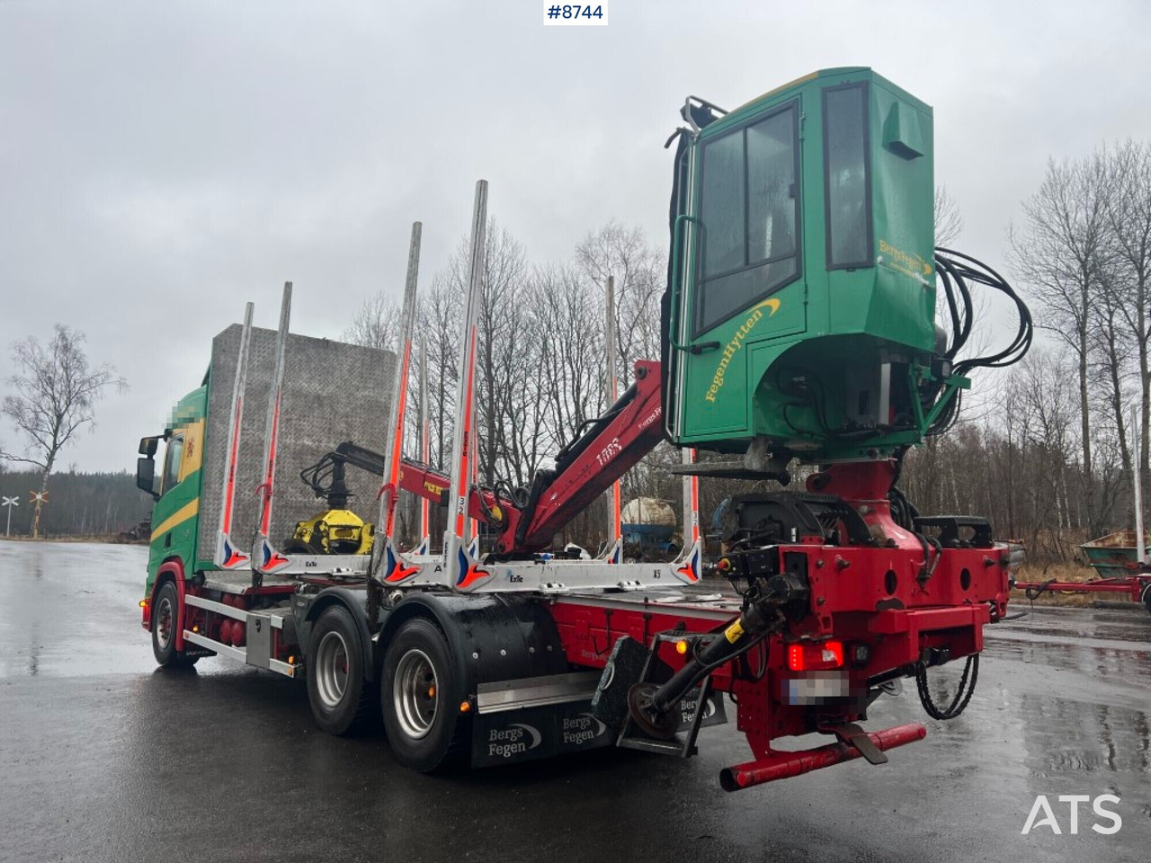 Timber Truck Scania R650 B 6X4 NB with crane - Houttransport: afbeelding 3 Timber Truck Scania R650 B 6X4 NB with crane - Houttransport: afbeelding 3
