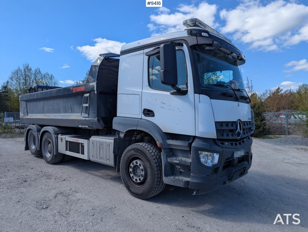 Tipper Truck Mercedes-Benz Arocs 6X2 - Kipper vrachtwagen: afbeelding 2 Tipper Truck Mercedes-Benz Arocs 6X2 - Kipper vrachtwagen: afbeelding 2