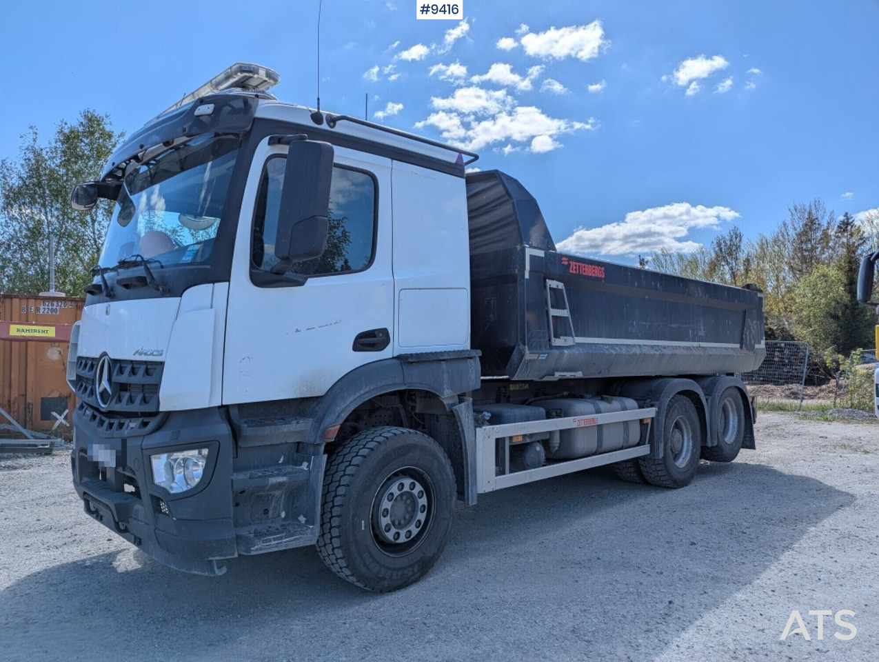 Tipper Truck Mercedes-Benz Arocs 6X2 - Kipper vrachtwagen: afbeelding 1 Tipper Truck Mercedes-Benz Arocs 6X2 - Kipper vrachtwagen: afbeelding 1