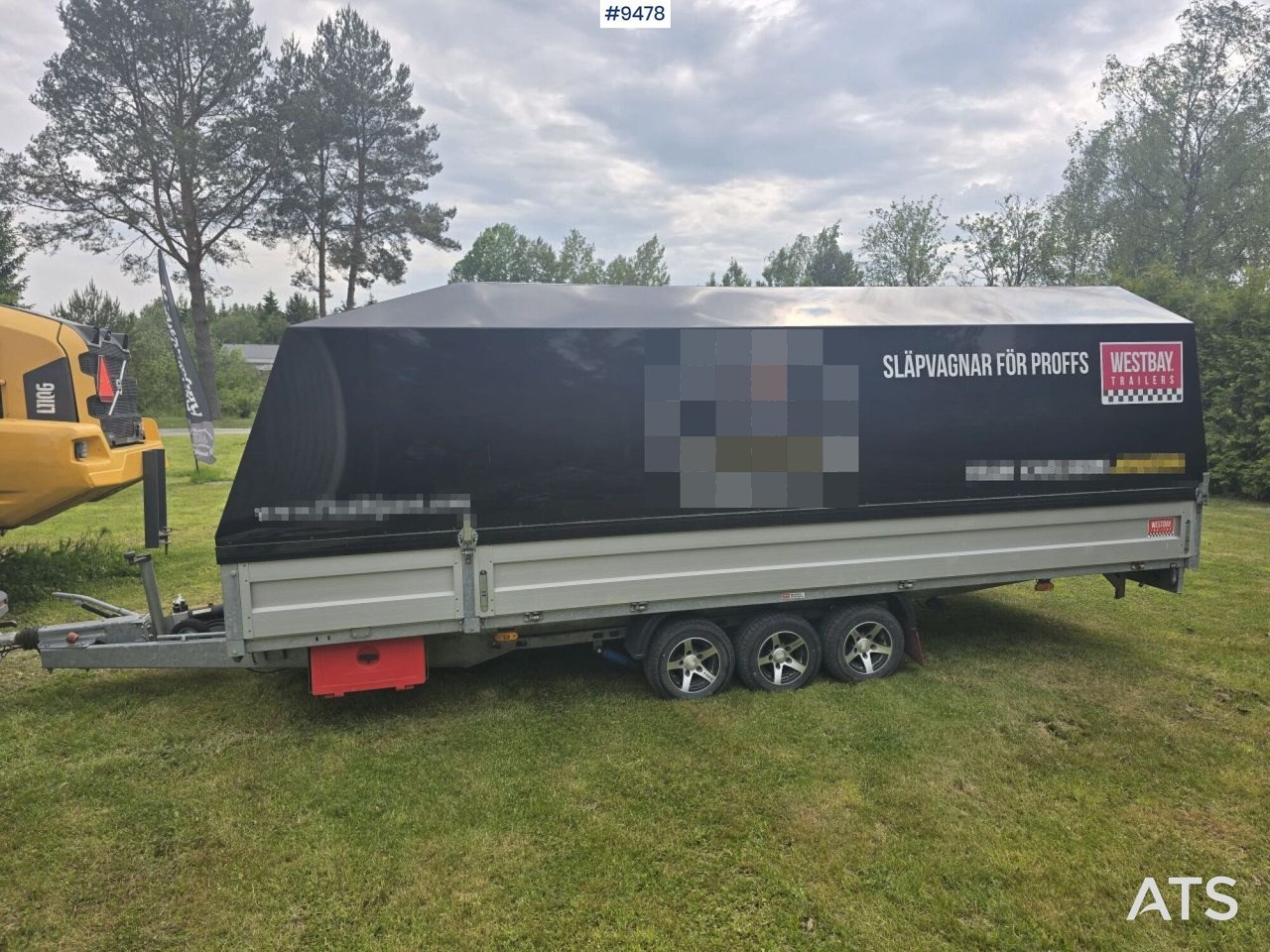 Trailer Agados Adam 15 with tipper and winch - Kipper aanhangwagen: afbeelding 1 Trailer Agados Adam 15 with tipper and winch - Kipper aanhangwagen: afbeelding 1