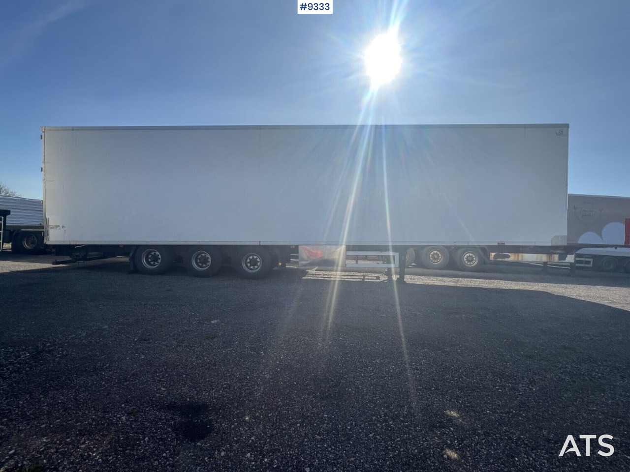 Gesloten oplegger Trailer NOPA SL 240: afbeelding 7