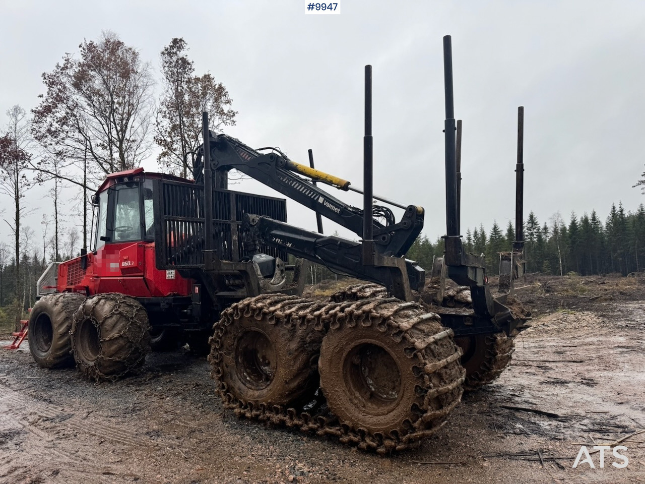 Valmet 860 forwarder (VIDEO) - Forwarder: afbeelding 4 Valmet 860 forwarder (VIDEO) - Forwarder: afbeelding 4