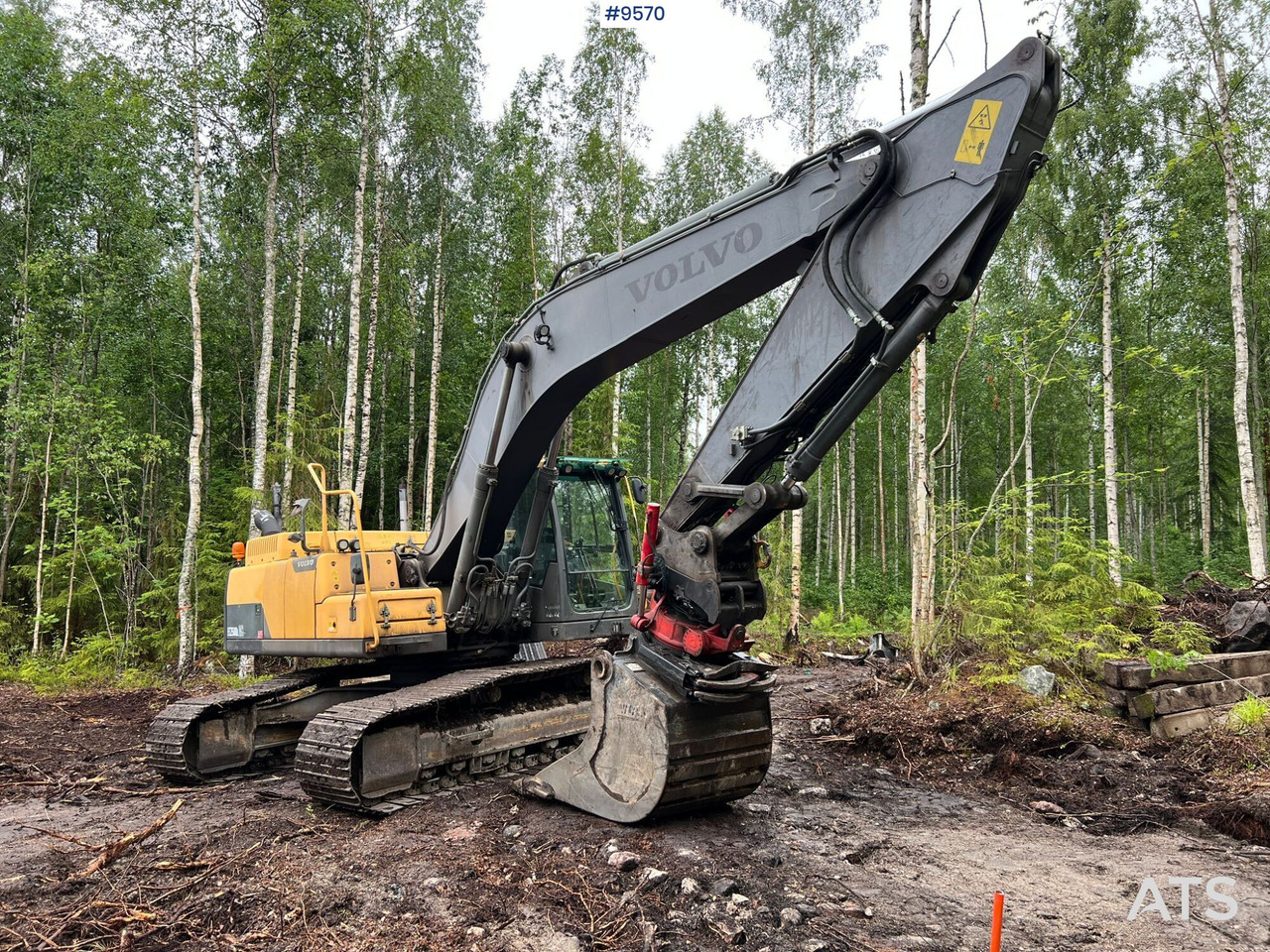 Volvo EC 250 DL grävsystem, rotor och planerskopa - Rupsgraafmachine: afbeelding 2 Volvo EC 250 DL grävsystem, rotor och planerskopa - Rupsgraafmachine: afbeelding 2