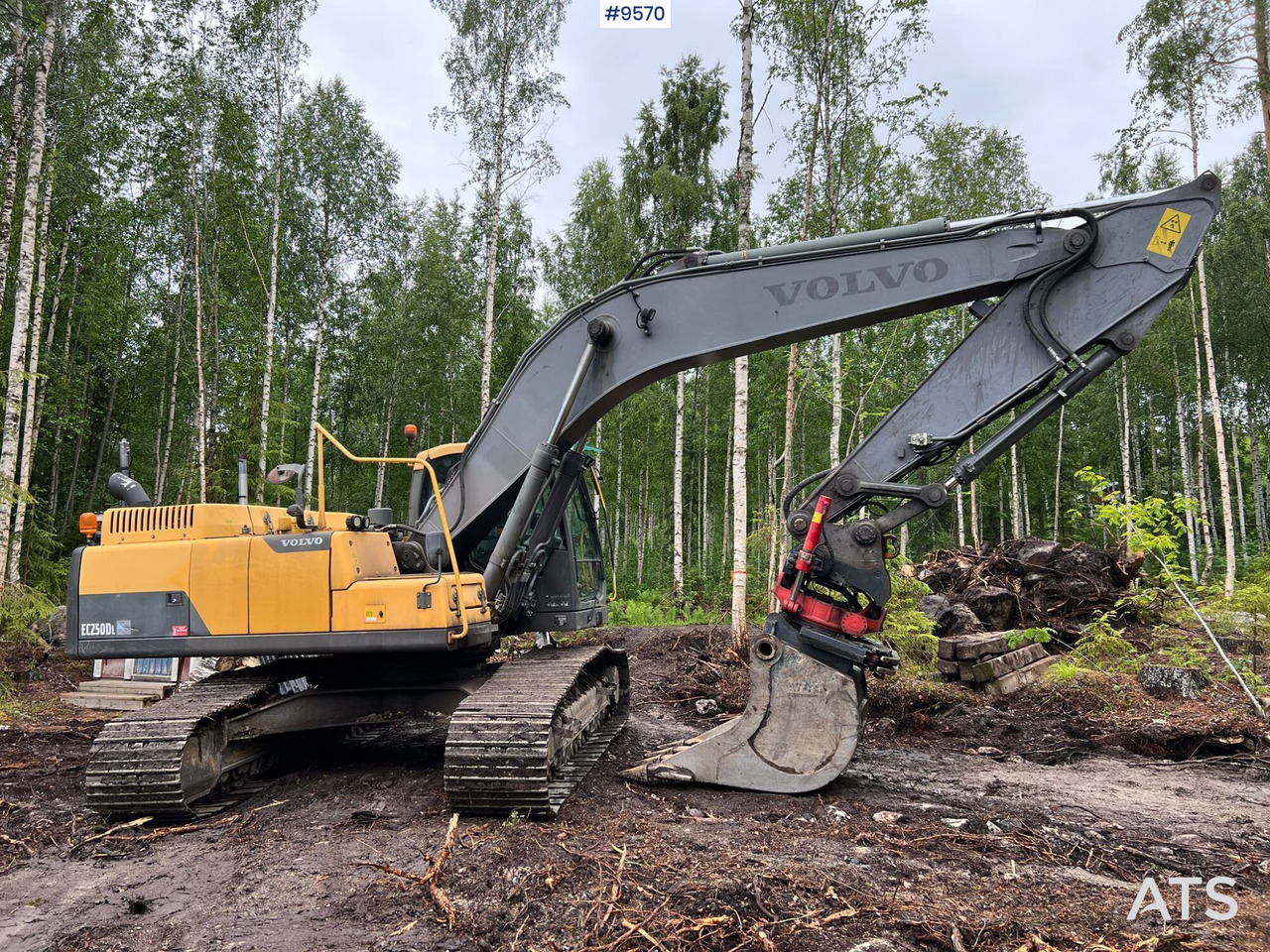 Volvo EC 250 DL grävsystem, rotor och planerskopa - Rupsgraafmachine: afbeelding 3 Volvo EC 250 DL grävsystem, rotor och planerskopa - Rupsgraafmachine: afbeelding 3