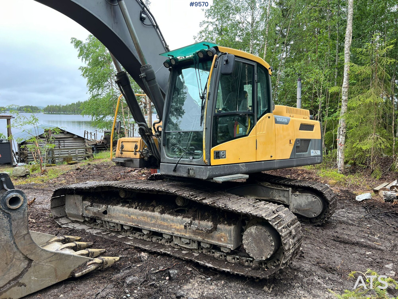 Volvo EC 250 DL grävsystem, rotor och planerskopa - Rupsgraafmachine: afbeelding 5 Volvo EC 250 DL grävsystem, rotor och planerskopa - Rupsgraafmachine: afbeelding 5