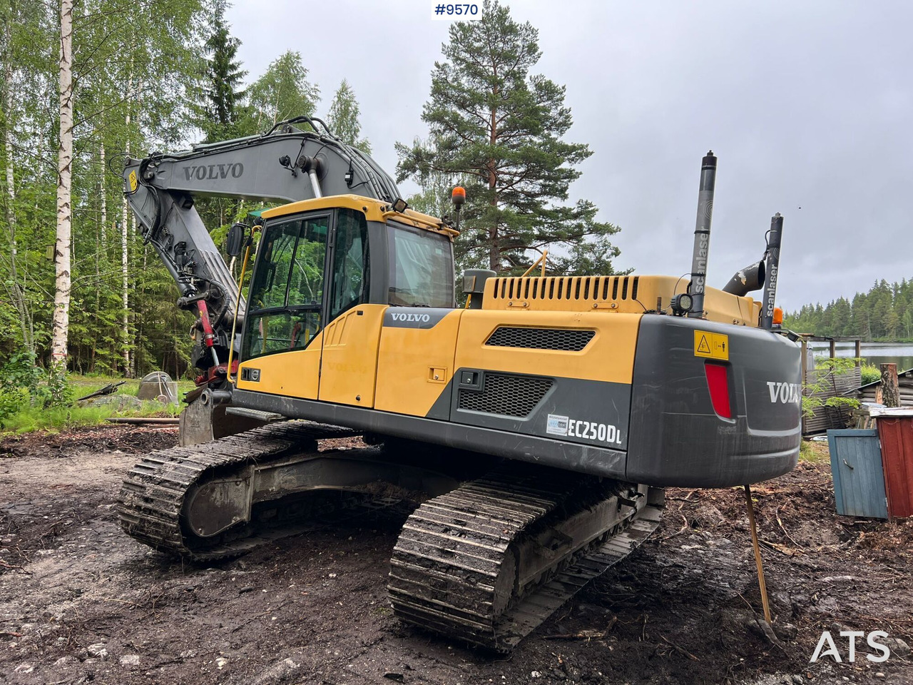 Volvo EC 250 DL grävsystem, rotor och planerskopa - Rupsgraafmachine: afbeelding 4 Volvo EC 250 DL grävsystem, rotor och planerskopa - Rupsgraafmachine: afbeelding 4